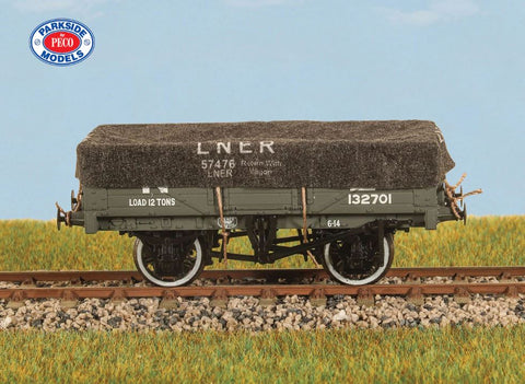 Peco 78163 00 PA63 Parkside Kit, Tarpaulins For Freight Cars, Ep II III LNER, 8pcs