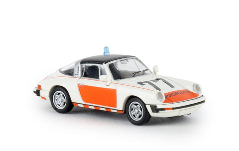 Brekina 16359 Porsche 911 G Targa TD 1976‚ Rijkspolitie/ Empire Police No 77