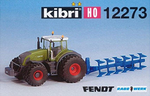 kibri 12273 H0 FENDT 936 With RAABE Plow And Twin Wheels