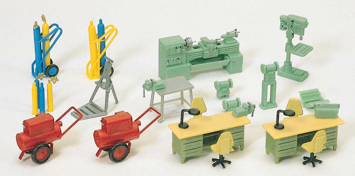 Preiser - Miniature Tools 1/24 - 1/25 Scale - Hand Tools Kit - 590-57301