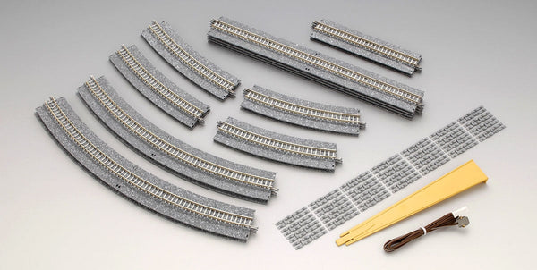 Tomix 91011 N Startset Wide Track Canted Bigger Oval Set, Layout CA, Without Train