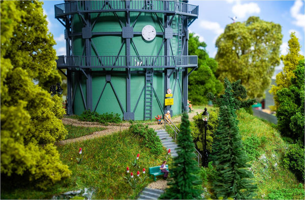 Faller 130157 H0 Gasometer With Pipework