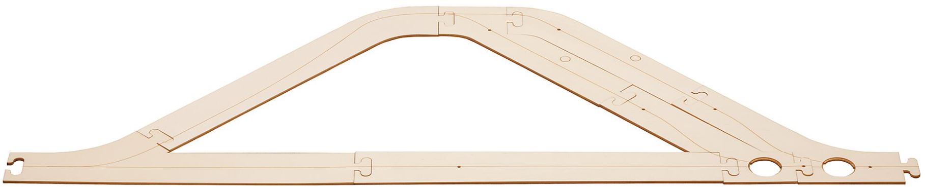 Faller 161942 H0 Car System, Laser Street Basic Car Park, 1pc