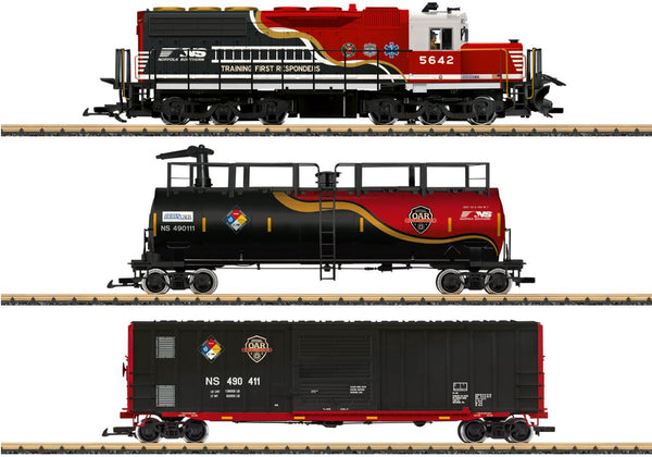 LGB L29911 29911 G Trainset With Diesel Loco and 2 Freight Cars, With DCC/Sound, Ep VI Norfolk Southern USA +++ For pick up at shop only +++