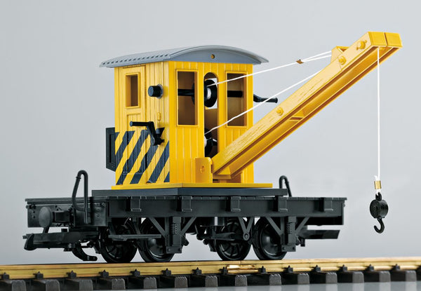 LGB L40043 40043 G Freight Cars, Crane Truck