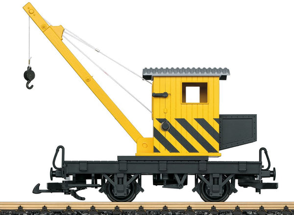 LGB L40043 40043 G Freight Cars, Crane Truck