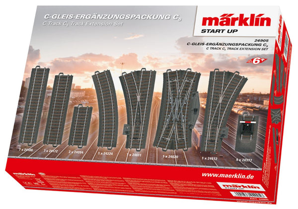 Marklin 024905 MyStart 6+yrs 24905 H0 Tracks C Extension Set C5