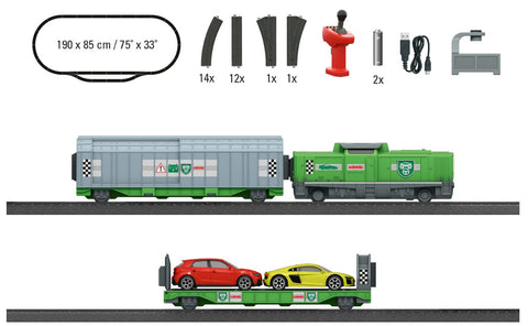 Marklin 029347 MyWorld 3+yrs 29347 H0 Startset Auto Transport,Ep VI
