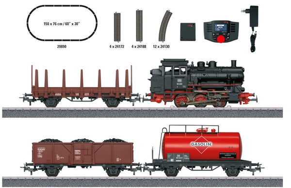 Marklin 029890 29890 H0 Startset Digital Freight Train With Steam Engine Class 89, Ep III DB