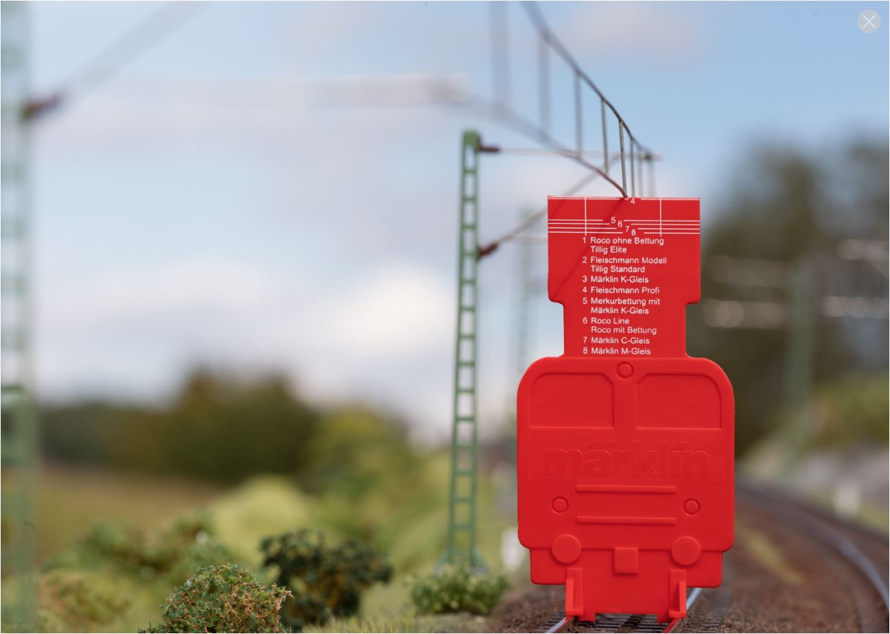 Marklin 070012 70012 H0 Catenary Installation Jig