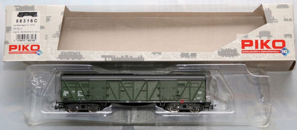 Roco 62810 srbu H0 Complete Trainset With Diesel Locomotive Class 114 And 3 Material Logistics Cars, Ep IV DR