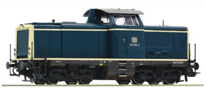 Roco 52538 H0 Diesel Locomotive Series 212 (053-3), Ocean-Blue Beige, Ep IV DB, DC