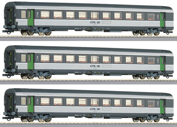 Roco 62882 srbu H0 Complete Trainset With Diesel Locomotive Series 900 And 3 Passenger exCorail Cars, Ep V CFL