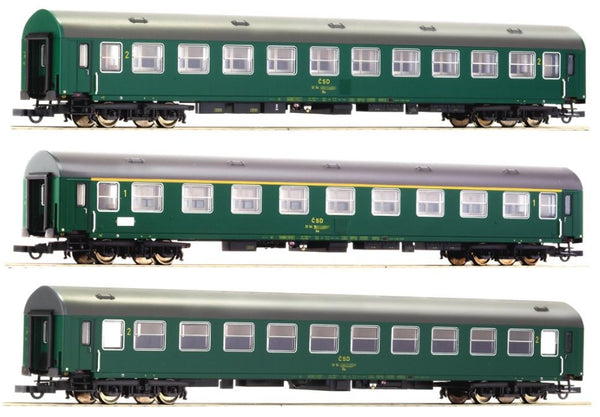 Roco 71266 srbu H0 Complete Trainset Vindobona With Steam Engine Reko 01.5 DR With Sound And 10 Coaches Ep IV, From DR, MAV And CZD