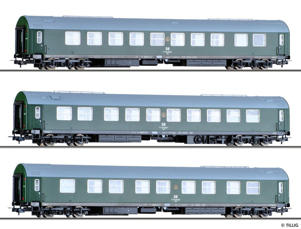 Roco 73897 srbu H0 Complete GDR Government Trainset With Diesel Engine BR 118, DCC With Sound And 12 Different Coaches, Ep IV DR