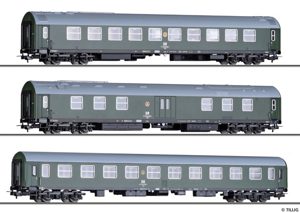 Roco 73897 srbu H0 Complete GDR Government Trainset With Diesel Engine BR 118, DCC With Sound And 12 Different Coaches, Ep IV DR