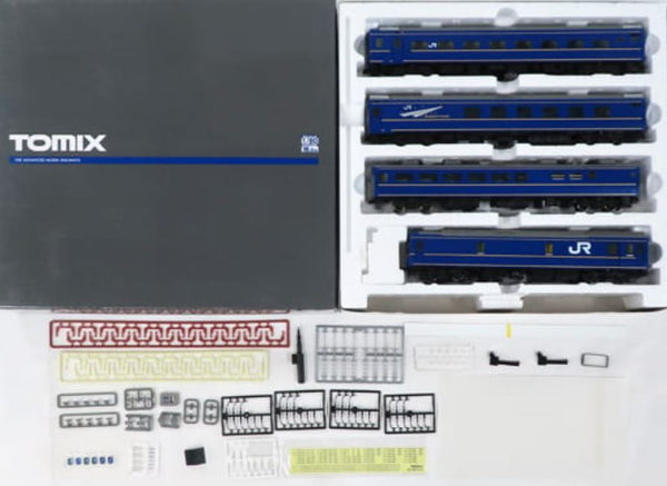 Tomix 96198bu srbu H0 Complete Trainset ‚Hokutosei‘ With Electric Locomotive PM Class EF81 And 12 Passenger Cars Type 24/25, Ep IV JR, 13pcs