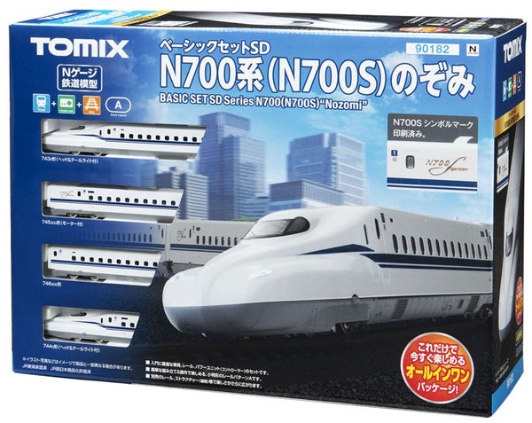 Tomix 90182 N Startset Shinkansen SD Series N700 (N700S) `Nozomi`, JR Ep VI Japan, 4cars