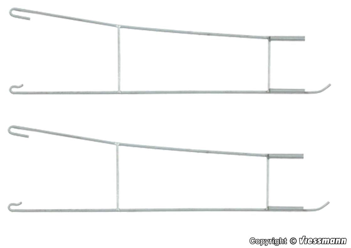 Viessmann 04139 4139 H0 Catenary, Contact Wire Equalizing Piece L 70mm, 2pcs