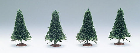 Tomix 08171 8171 N Z Conifer Trees, 4pcs