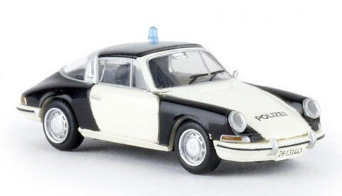 Brekina 16268 Porsche 911 Targa Police Zürich