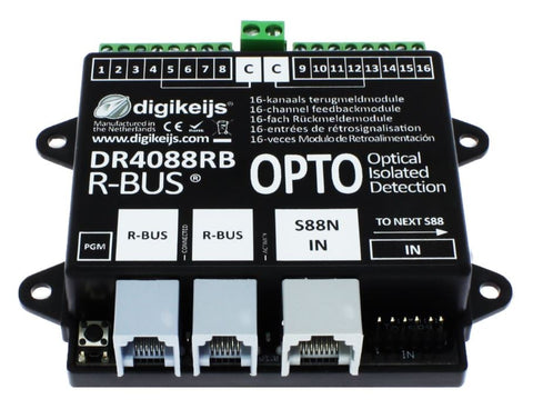 Digikeijs 56167 DR4088RB-OPTO 16-Channel R-BUS Feedback Module