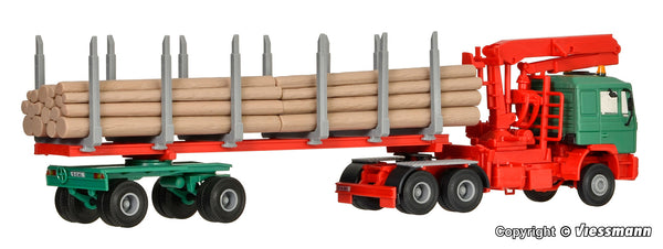 kibri 12271 H0 MAN Logging Truck