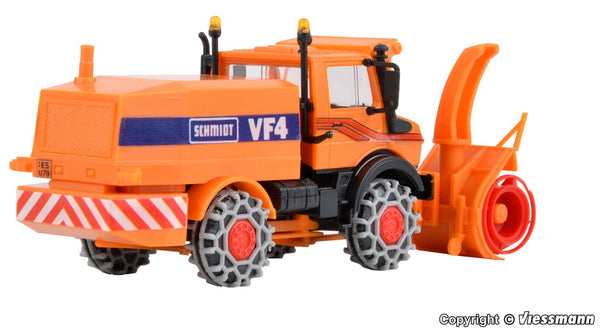 kibri 15011 H0 Unimog With Rotary Snow Blower And Winter Set