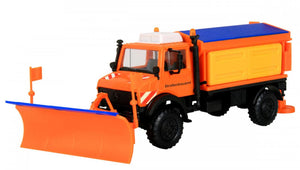 kibri 15012 H0 Unimog With Spreader, Plow And Brine Tank