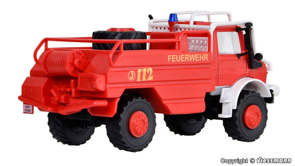 kibri 18270 H0 Fire Brigade Unimog Forest Fire-Fighting Vehicle