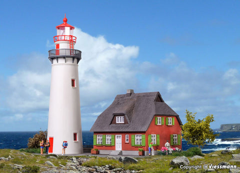 kibri 39153 H0 Lighthouse Hiddensee With Annexe