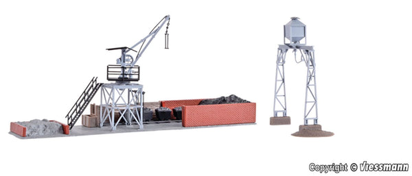 kibri 39434 H0 Coaling And Sand Store With Refill