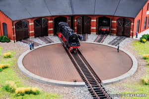 kibri 39456 H0 Locomotive Platform For A Roundhouse