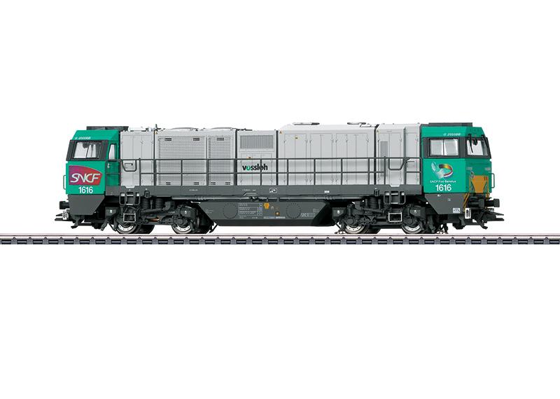 Märklin 37209 H0 AC Class G 2000 BB Vossloh Diesel Locomotive, Ep VI, SNCF, With Sound