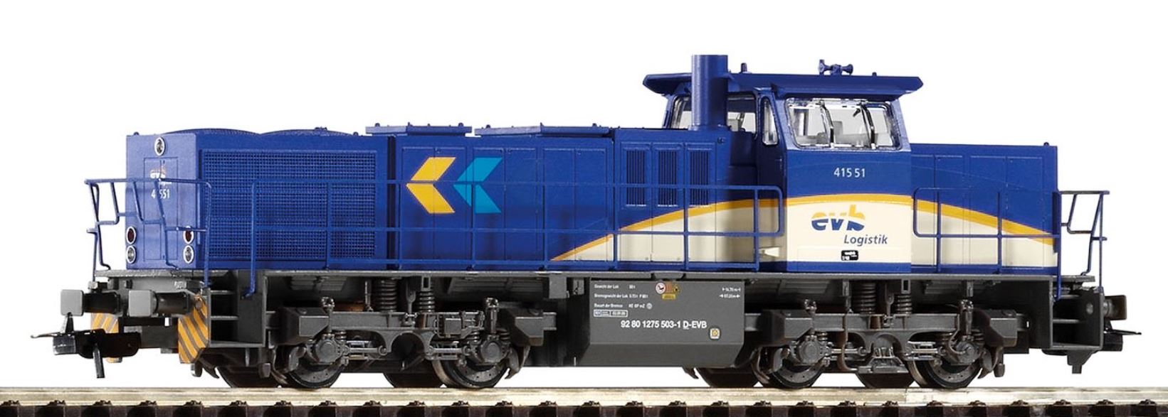 Piko 59497 H0 Diesel Locomotive Class G 1206, Ep VI ‚evb Logistik’