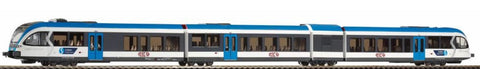 Piko 59524 H0 Diesel Railbus Commuter Train Stadler Class GTW 2/8, Blue-White, Ep VI Private Company 'GKB'