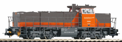 Piko 59920 H0 Diesel Locomotive Series G 1206, Grey-Orange, Ep VI Private Company ‚Locomotives Pool‘