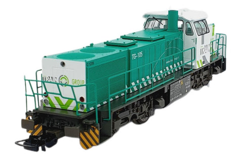 Piko 59926 H0 Diesel Locomotive G1206, Green-White, Ep VI Private Company ‚Group Train‘