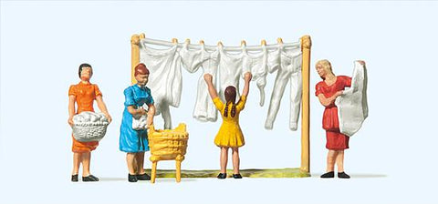 Preiser 14050 H0 Washing Women