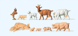 Preiser 14162 H0 Goats And Pigs