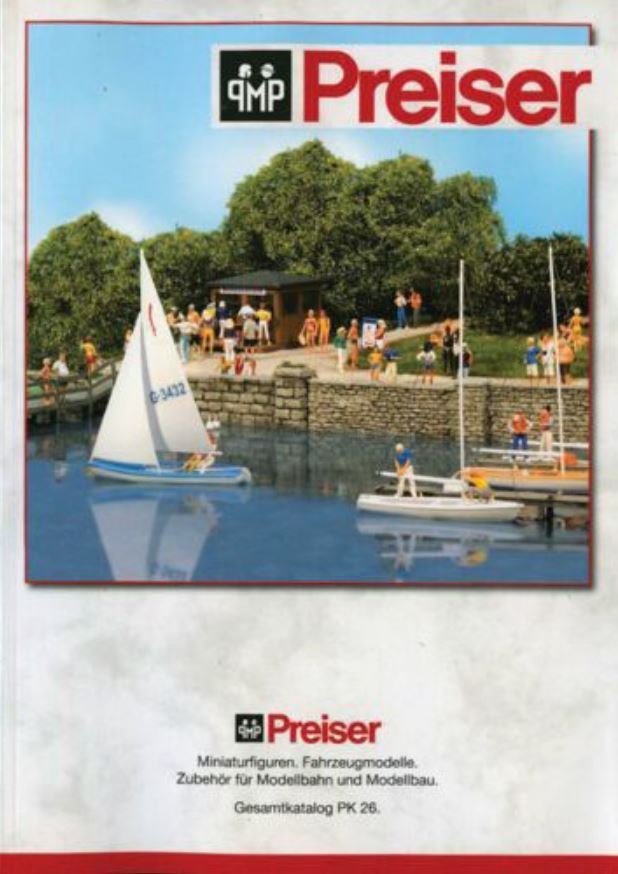 Preiser 93053 All Scales Catalogue PK26