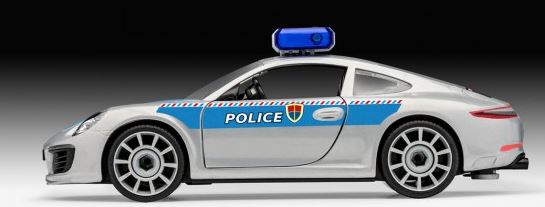 Revell 00802 802 1:20 Junior Kit Age 4+ Police Car, With Light And Sound