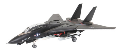 Revell 64029 1:144 MS F014A Black Tomcat, With Colors, Brush And Glue