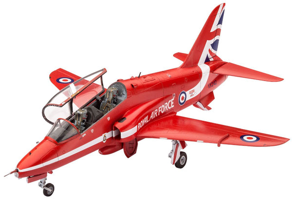 Revell 64921 1:72 MS Bae Hawk T1 Red Arrow, With Colors, Brush And Glue