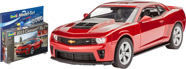 Revell 67059 1:25 MS 2013 Camaro ZL-1, With Colors, Brush And Glue