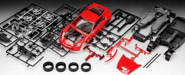 Revell 67060 1:25 MS 2014 Corvette Stingray, With Colors, Brush And Glue