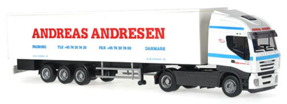 Rietze 60884 H0 Iveco Stralis Andreas Andresen
