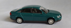 Rietze 99000aua6dagr H0 Audi A6, Dark Green Without Box