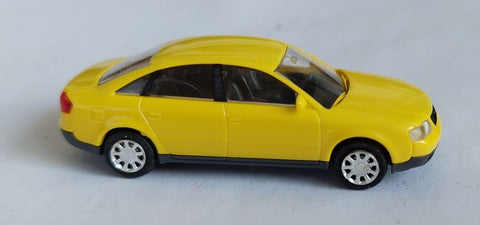 Rietze 99000aua6ye H0 Audi A6, Yellow Without Box