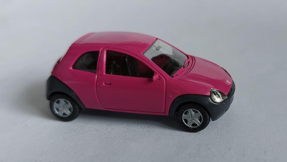 Rietze 99000fokapi H0 Ford KA, Pink Without Box